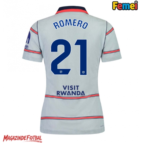 Atletico Madrid Cristian Romero #21 Tricou Fotbal Replică 2026-27 Femei Treilea Atletico Madrid Cristian Romero #21 Tricou Fotbal Replică 2026-27 Femei Treilea